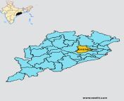 dhenkanal district map.png from orissa dhenkanal sanda college scandal
