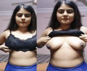 indian village girl selfie boob show for lover.jpg from hot malu boob selfie video
