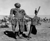 0741790 young zulu warrior south africa on 1930 1940s full credit jacques boyer roger viollet granger all rights reserved.jpg from zulu tribe ladys