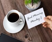 hand holding a piece of paper with good morning royalty free image 1686234680.jpg from morning
