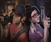 279370ba7919db7f6f1fbd8bae4b1d90 team fortress video games.jpg from miss pauling and scout team fortress 2 sfm with sound