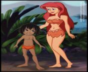 c0995f7d17193ee0d3143904c51daa37.jpg from ariel mowgli the jungle book the little mermaid arabatos comic