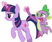 e24cdc9df17db4b6280da4111ff408d5 s spikes.jpg from twilight and spike meet their makersby agryx d4h7cct png