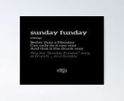 fpostersmallwall textureproduct750x1000.jpg from sunday means funday with my darling bestie