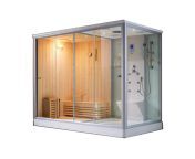 hot sale europe sauna room combined steam bath cabin.jpg from azov sauna