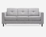front view of the solo modern couch in grey fabric original.jpg from couch