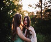 young lesbian couple romancing while standing in forest during summer cavan images.jpg from forest sex lezibyan vuclip xxxian school 16 age sexna x x x videos 3gp samantaxnxx potos com