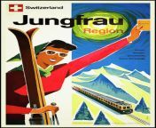 jungfrau region switzerland retro vintage travel poster carol japp.jpg from retro jungfrau