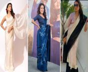 simple saree styling tips for short height girl.jpg from ladke saree kese pehne
