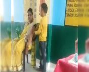 teacher gets student to massage her arm is suspended viral video.jpg from indian school madam xx