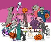 cartoon illustration halloween holiday spooky characters 11460 8950 jpgsize626extjpg from cartoon spooky bonita ki pg xxx sexy