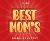 best mom39s editable text effect 3 dimension emboss modern style 608722 195.jpg from mom39s date