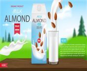 almond milk realistic organic milk new product fresh milk box package 190024 269.jpg from کلیپ سکسی افغانی xxx milk