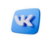 vkontakte app icon 3d rendering illustration white background vk icon 408995 19.jpg from vk ios jpg