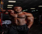portrait masculine young african male model posing shirtless against dark background strong big muscles six packs 116317 21838 jpgw826 from xvideos african black big nigro mp4xxxvideos com