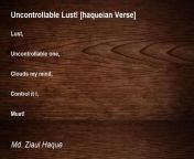 uncontrollable lust haqueian verse.jpg from uncontrollable lust №1