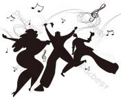 nightclub ktv music party crowd silhouette vector elements 2712468 pngw700wp from 실루엣 클럽