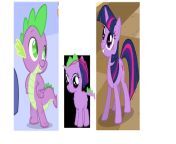 spike and twilight with their son by finlaythetinytoonfan dc3h7ou.png from finlaythetinytoonfan spike twispike
