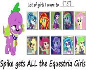 mlp meme spike gets all the equestria girls by khialat d9br2at.jpg from list spike gets all the mare