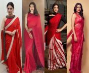 tollywood actresses in red sarees jpgtrw 400h 300fo auto from kajal samantha tr