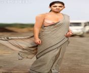 nayanthara nude boobs in saree.jpg from nayanthara nude naked