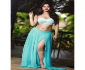 nabhanatesh hottest queen in blue 3.jpg from naba natasha