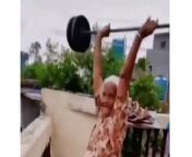 desi dadi lift weights.jpg from desi viral