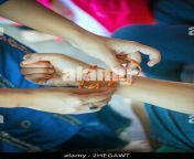 nepali young sister tying rakhi on brothers wrist a tradition on raksha bandhan festival 2hegawt.jpg from nepali brother sister sexiest school big boobspicnic sex com village magi sexshamna k xxx 鍞筹æ