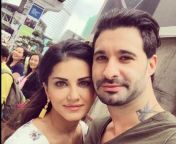 sunny leone with her husband.jpg from sunny leone and his husband boobs kissing sex