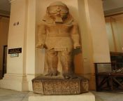 23222713953 dfb9a32f7a c.jpg from egypt cairo egyptian museum colossal statue of senusret iii found in karnak temple he is represented walking and wears a loin cloth the pschent 2cap7w5 jpg