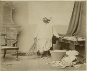 vintage photograph of a house servant 187027s.jpg from home sarvant