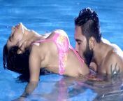 ankita dave bikini pool hot scene video28129.jpg from hot song 124 ankita dave hot scene 124 best sex scene