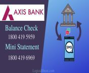axis bank balance check number jpeg from नई एक्सिस बैंक ल¤