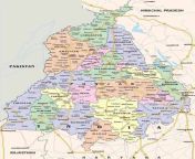 political map of punjab.jpg from indian rajasthan punjab