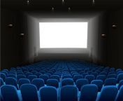cinema auditorium with blue seats and white blank screen jpgs612x612w0k20chuwrcisud3czzpmfernxyexumvfz1kwi47 ngizleg4 from blue movie theater