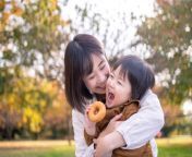 young mother and son eating doughnut in public park with full of fun jpgs612x612w0k20c2jcw4smgl9q5wbsa47nvm74s5fhzlp zqjxcex6ypfs from japanese mom and young son