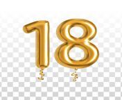 vector realistic isolated golden balloon number of 18 for invitation vector id1319744294k20m1319744294s612x612w0hyrzfx6fcr 7 rmtdekqhwosl w0bcig0k95hvupmgcw from 18 
