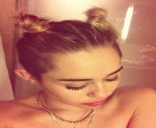 1384100624 miley cyrus shower 1 1200x630.jpg from nude shower selfie pics