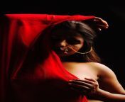 red saree series with vidhiya artistic nude photo by photographer inder gopal medium7.jpg from saree nude photo shoot