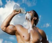 body builder breast milk jpgquality75stripallw1024 from tits milk drink men