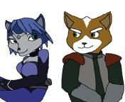 fox and krystal by dandinofthebluefire d9pxrr8.png from krystal and fox