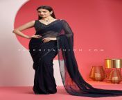 indian designer saree with handwork in navy blue color by palkhi fashion 206235 jpgv1703969516width1000 from indian saree