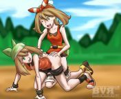 blueversusred 358326 commission futa may on may.jpg from pokemon may futa