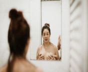 female breasts bathroom mirror 1296x728 header 1024x575.jpg from desi nipple doodh removing her dress