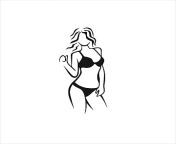 pngtree sexy bikini women vector logo design png image 2076520.jpg from png sexy pic