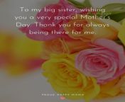 happy mothers day sister quotes to my big sister wishing you a very special mothers day thank you for always being there for me 819x1024.jpg from mothers sist