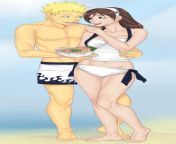 naruto and ayame by linart d8u1ojt.jpg from naruto x ayame he