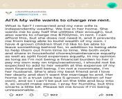not op aita my wife wants to charge me rent v0 753y37uwvhic1 jpegwidth640cropsmartautowebps3324c2aacb769f37c7a20009e5948ad6d0c3bd78 from rent my wife