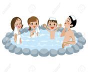 22157140 japanese open air bath family.jpg from bath family
