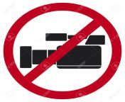26056388 do not record video sign no video allowed sign do not record video icon no video cameras public.jpg from ÙÙ Ø·Ø§ÙØ¨Ø§Øª nnxxww xxx video com until man